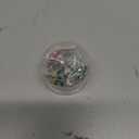 Daisy Decorative Gems, Flower Glass Beads - Thicker and Consistently Sized (1/4" to 3/8" inches) Assorted Colors (30 Pack)