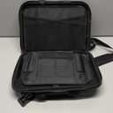 Fireproof Document Organizer with Lock,Hard-Shell Case Fireproof Document Box with Shoulder Strap,Portable File Organizer with 13 Pocket Accordion File Folder for Files Laptop Black (15.5" x 11.5" x 3", EVA)