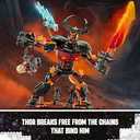 LEGO Marvel Thor vs. Surtur Construction Figure, Buildable Thor Super Hero Toy for Kids, Marvel Action Figure Playset with 3 Minifigures, Marvel Gift for Boys and Girls Ages 8 and Up, 76289