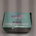 Door Lever Lock (2 Pack)  Prevents Toddlers from Opening Doors  Easy One-Hand Operation for Adults  Durable ABS with 3M Adhesive Backing  No Tools Needed for Install (White)