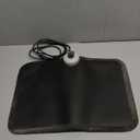 Livtribe AC 110V Heated Floor Mat for Foot, Carbon Crystal Heating Pad, Electric Heated Foot Warmers for Office, Home (Black)