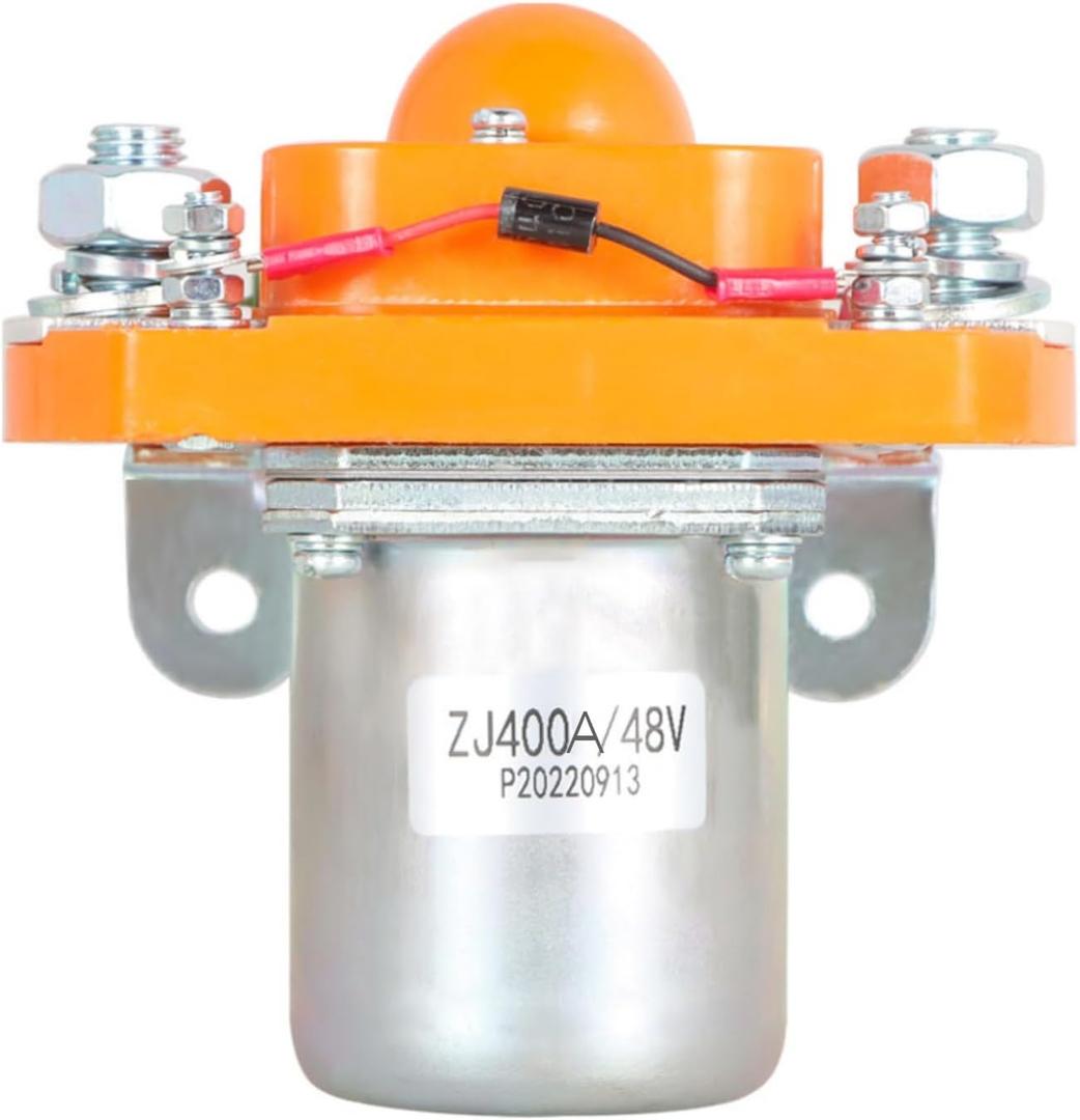 WFLNHB 48 Volt 400 Amp Heavy Duty Contactor Solenoid Replacement for Golf carts ZJ400A