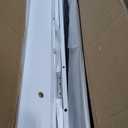 47" Farmhouse White Dog Crate Furniture with Double Doors, 2 Drawers & Storage Cabinet  Modern Indoor Dog Kennel End Table, TV Stand & Buffet Cabinet for Pet Small Medium Dogs