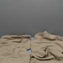 Genina Waterproof Seat Covers for Dining Room Chairs Covers Dining Chair Cover Kitchen Chair Covers (Khaki, 4 Pcs)