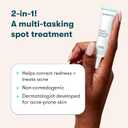 Proactiv Redness Correcting Treatment, Spot Treatment with 1.5% Salicylic Acid, 2-in-1 Multitasker, Reduces Redness while Treating Blemishes, Calms Irritated Skin, Non-Comedogenic, 0.33 oz
