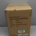 Nostalgia Retro Hot Air Popcorn Maker  12 Cups Oil Free Popping  Countertop Machine with Measuring Cup  Healthy Snacks & Movie Nights  Red