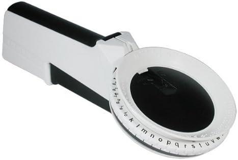 MAGNIFYING AIDS Braille Labeler - Braille Tape, Embosser, Writer - 1 Count - White - Round - LABEL - Writing Aid