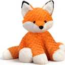 Fox Stuffed Animal Cute Orange Fox Plush Toy for Kids & Adults Birthday Surprise & Room Decor A Cuddly Companion for Everyday hugs and Bedtime