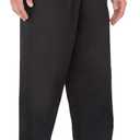 Chef Works Men's Essential Baggy Chef Pants (X-Large, Black)