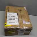 Furologee TV Stand for TVs up to 55 Inch, Entertainment Center with Open Storage Shelves, Media Console Table with Soundbar Shelf for Living Room, Bedroom, Rustic Brown