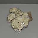 Thyle 12 Sets Christmas Picture Frame Craft Kits DIY Assortment Wooden Ornaments Bulk Xmas Tree Hanging Photo Frames for Christmas Party Winter Activities Home Decorations Gifts