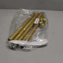 Shower Curtain Rod, 1" Diameter Heavy Duty Tension Shower Rod, Non Slip Adjustable 28-74 inch No Drilling Shower Curtain Rods Spring Tension For Bathroom, Shower Stall, No Rust, Chrome Gold