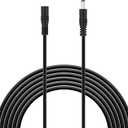 SIM&NAT LED Solderless Extension Power Cord 20AWG 10 Feet Male to Female 5.5mm x 2.1mm DC Extension Power Cable for 5050/3528 LED Strip String Light, CCTV