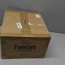 TomCare Solar Lights, 43" Waterproof Flickering Flames 96 LED Torches Outdoor Landscape Decoration Lighting Auto On/Off Pathway Lights for Garden Patio Yard, Black(4) (Large - 4 Pack)