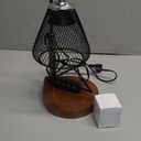 Candle Warmer Lamp with Timer Dimmable, New Adjustable Height Black Metal Wrought Iron Wax Melt Warmer Lamps for Scented Jar Candles, Gifts for Women Mom, Home Decor Table Lights