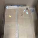 VEVOR Baby Changing Table, Adjustable Height Diaper Change Station with 2 Fabric Drawers, Side Basket and Hanging Rod, Foldable Changing Table with Lockable Wheels and 2 Star Toys, Light Beige