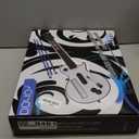 NBCP Wireless Guitar Controller for Nintendo Wii – Compatible with Guitar Hero and Rock Band 2 & 3 (Excludes Rock Band 1) – White