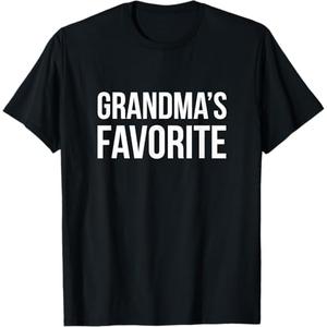 Grandma's Favorite Shirt Funny Grandparent Grandchild Gift T-Shirt
XL