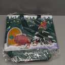 YANGTE 12 Pack 13" Large Christmas Gift Bags with Tissue Paper, Reusable Non-Woven Christmas Bag with Handles for Presents Wrapping, Shopping Xmas Party Supplies