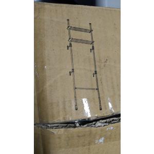 Adjustable Over The Toilet Storage Shelf,  Ample Over Toilet Bathroom Organizer and Storage,Tension Mounted Above Toilet Storage Cabinet for Versatility, Fits