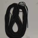 Aegero Elastic Bungee Cord, 1/8" x 50' Heavy Duty Bungie Cord,Kayak Stretch String Rope,Black Shock Cords,for DIY Projects,Kayak Strap Tarp Tie Down Canopy Boating Camping Tent Crafting Patio