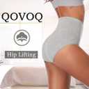 Women's High Waist Cotton Underwear Stretch Briefs Soft Comfy Ladies Panties MultiPack (XXL)