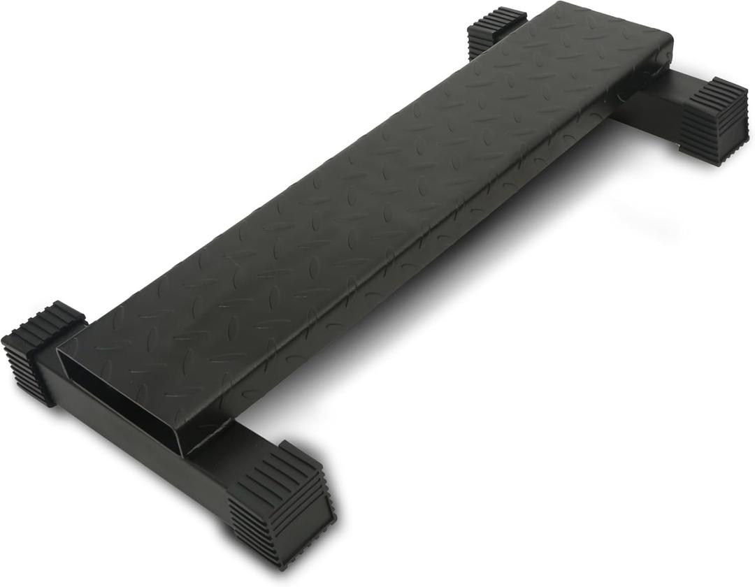 EVERYMATE Steel Calf Raise Block, Standing Calf Raise Machine for Calf Stretching, Squat, Foot Stretch, Anti-Slip Solid Calf Platform, Calf Raise BAR