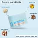 2 x KINDORA Diaper Rash Cream for Baby with Zinc Oxide, Shea Butter & Jojoba | 1.7 Oz | Organic, Hypoallergenic & Plant-Based Formula | Gentle Rash Relief & Cradle Cap Treatment | Newborn Essential