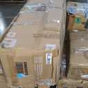 8 FT Pre-Lit Christmas Tree 3-Minute Quick Shape Flocked Decor with 600 LED Lights