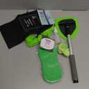 XINDELL Windshield Cleaner Tool  Upgrade Large Head Car Interior&Exterior Window Cleaning Kit with Extendable Handle & 4 Microfiber Pads, Auto Wiper Brush for Car, Trucks, SUVs, RVs & Home Windows (19in)