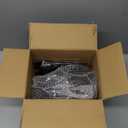 EI 150pcs Black Plastic Plates Frosted Plastic Plate,Premium Heavy Duty Black Plastic Plates,Black Disposable Plates with Plastic Silverware,10.25" Dinner Plates and 7.5" Dessert Plate Wedding Party