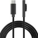 Master Cables 6.6 Foot Replacement Surface Laptop and Tablet Braided Charging Cable - Connect to USB-C Compatible for Microsoft Surface (1)