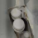 Nicpro Gold Leaf Gilding Adhesive Set, 100ml Water Based Glue and 100ml Varnish, 100 pcs Gold Leaf Sheets for Arts, Painting, Craft, Furniture and Decoration with 4 Brushes