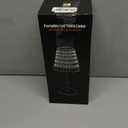 Cordless Touch Table Lamp, 3500mAh LED Rechargeable Small Dask Lamp, 3 Colors Dimmable Battery Operated Crysta Lamp for Bedroom Restaurant Kitchen Home Decor, Gold