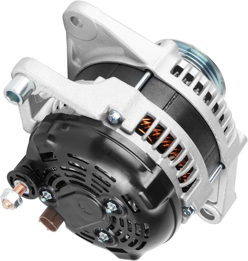 New Alternator Compatible with 5.9 5.9L 2001-2003 Dodge Durango, 2002 2003 Ram 1500 2500 3500, 130 Amp 12V CW, 56029701AA 421000-0111 421000-0113 13914 AND0292 New Alternator Compatible with 5.9 5.9L 2001-2003 Dodge Durango, 2002 2003 Ram 1500 2500 3500, 130 Amp 12V CW, 56029701AA 421000-0111 421000-0113 13914 AND0292