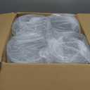 100 Pack 20 oz Disposable Bowls with Lids, Kraft Paper Salad Bowls with Lids, Paper Soup Bowls Food Container for Cold/Hot Food or Takeout