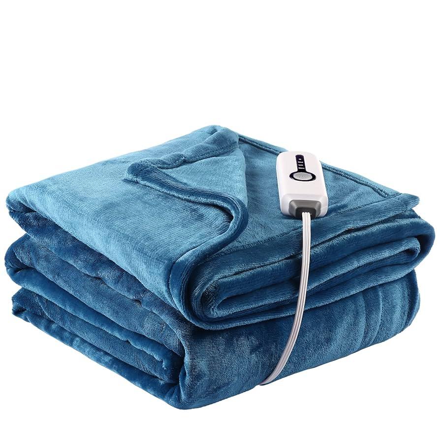 Sunny Heat Electric Blanket Teal, Full 