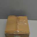 Kehail 2 Pcs Gold Metal Crystal Pendant Flower Stand, 19" Wedding Tall Vase, Metal Hollow for Wedding Banquet Event Anniversary Celebration Decoration