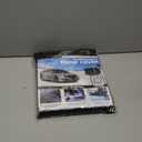 EcoNour Windshield Cover for Ice and Snow - Universal Fit for Car, SUV, Truck, Heavy Duty 600D Oxford Fabric Frost Protector for Ice & Sleet, Includes Anti-Theft Straps, Medium (69"x42")