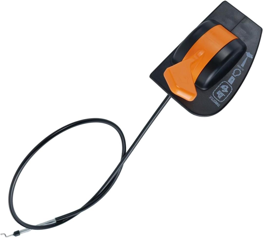 Throttle Choke Cable GY21983 Replacement for John Deere D100 D105 D110 D120 X105 X115R X125 X145 107S, Upgraded Throttle Control Lever for Lawn Garden Tractor GY21623 and GY21307