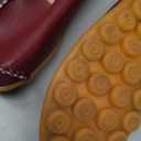 VenusCelia Women's Natural Comfort Walking Flat Loafer (9.5, Wine)