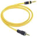6N OFC Silver-Plated with Metal Shielding Layer 4.4mm 3.5mm Headphone Upgrade Cable for Sony MDR-MV1 MDR-M1 MDR-M1ST (4.4mm Plug)