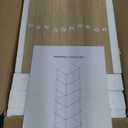 66in Tall Bookshelf 6-Tier Small Narrow Bookcase, Skinny Book Shelf for Small Space, Farmhouse Slim Shelf with Storage, Wood Freestanding Display Thin Bookshelves for Living Room, Natural