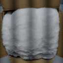 JONIYEAR Solid Soft Fuzzy Ruched Faux Rabbit Fur Throw Blanket 50" x 60", Decorative Shaggy Fluffy Raffle Blanket for Couch Sofa, Cute Cozy Accent Puffy Furry Blankets, Warm Blankets for Winter, White