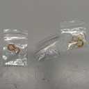 PH PandaHall Circle Bead Frame 18K 24K Gold,  3 Sizes Two Hole Frame Spacer Beads 8/10/12mm Brass Round Connector Ring for Beading Earring Bracelet Necklace Making, Gold/Silver/Rose Gold