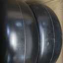 11x4.00-5 Flat Free Lawn Mower Tire and Wheel with 3/4" or 5/8" Bushings, 3.4"-4"-4.5"-5" Centered Hub, Smooth Tread Tire for Zero Turn Mowers, 2 Pack