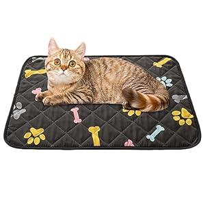 SPXTEX Dog Crate Pads Dog Pee Pads Rugs Washable Dog Pads, Non Slip Puppy Pee Pads for Small Dogs, Waterproof Pet Pad Rug, Dog Whelping Training Pads for Dogs, 1 Piece, 18"x24"