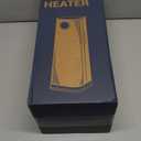 Wind Talk Space Heater for Indoor Use, 1500W Fast Electric Portable Ceramic Heaters with Thermostat, 4 Modes, 24H Timer, 70°Oscillating Room Heater with Remote for Office Bedroom Use, 2023 Upgraded