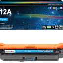 212A Cyan Toner Cartridge Replacement for HP 212A W2121A for HP Color LaserJet Enterprise M554, M555 Series, Color LaserJet Enterprise MFP M578 Series