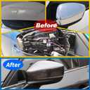 Car Door Side Rearview Mirror Cover Compatible With Mazda CX-5 CX5 2017 2018 2019 2020 2021 Housing Rearview Mirror Protective Cover Steel Platinum Ash Right Passenger Side